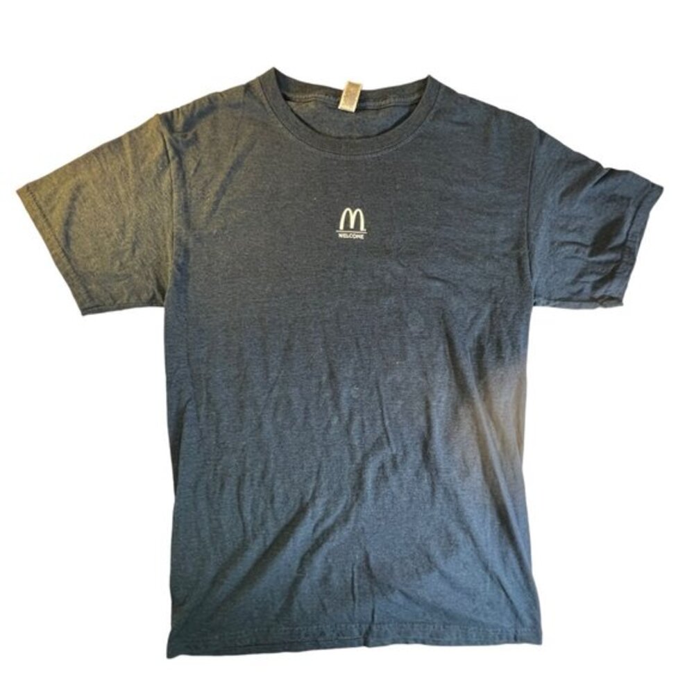 MCDONALDS Golden Arches Gray Employee T-Shirt
